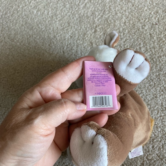 NWT Precious Moments Tender Tails Squirrel by Enesco, Plush,Stuffed Animal 1999 - Picture 8 of 8